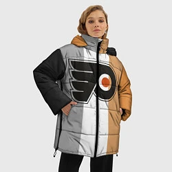 Куртка зимняя женская Philadelphia Flyers, цвет: 3D-красный — фото 2