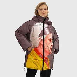 Куртка зимняя женская Доктор Браун, цвет: 3D-светло-серый — фото 2