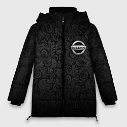 Куртка зимняя женская Nissan, цвет: 3D-черный
