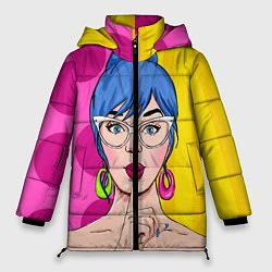 Куртка зимняя женская POP ART, цвет: 3D-черный