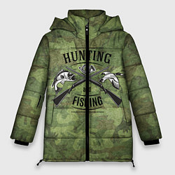Куртка зимняя женская Hunting & Fishing, цвет: 3D-светло-серый
