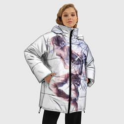Куртка зимняя женская Бездомный бог, цвет: 3D-черный — фото 2