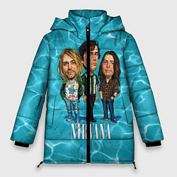 Куртка зимняя женская Nirvana: Water, цвет: 3D-светло-серый
