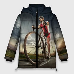 Женская зимняя куртка Велогонщик