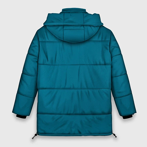 Женская зимняя куртка Китель / 3D-Черный – фото 2