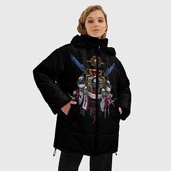 Куртка зимняя женская Daemonium venatores, цвет: 3D-черный — фото 2