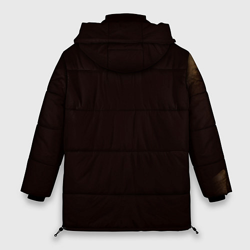 Женская зимняя куртка Взгляд Боба Марли / 3D-Черный – фото 2