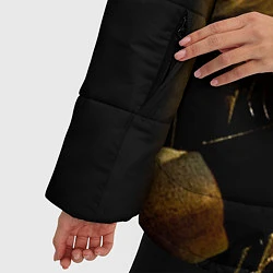 Куртка зимняя женская Кипелов: Ария, цвет: 3D-светло-серый — фото 2