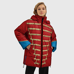 Куртка зимняя женская Пиджак Майкла Джексона, цвет: 3D-черный — фото 2