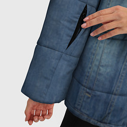 Куртка зимняя женская Джинсовка, цвет: 3D-черный — фото 2