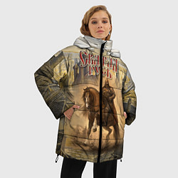 Куртка зимняя женская Святая русь, цвет: 3D-красный — фото 2