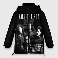 Женская зимняя куртка Fall out boy band