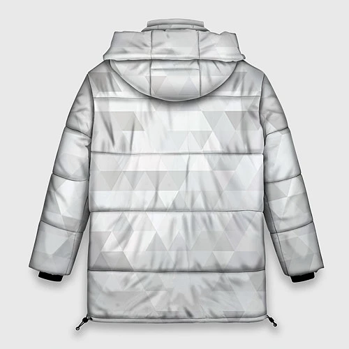 Женская зимняя куртка Muay thai Words / 3D-Светло-серый – фото 2