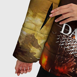 Куртка зимняя женская Dark Souls War, цвет: 3D-черный — фото 2