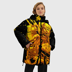 Куртка зимняя женская Dark Souls: Gold Knight, цвет: 3D-черный — фото 2