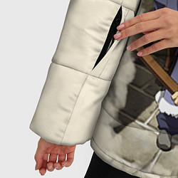 Куртка зимняя женская Легенда об Аанге, цвет: 3D-черный — фото 2