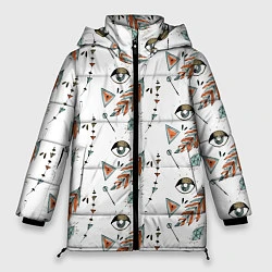 Куртка зимняя женская Магия, цвет: 3D-черный