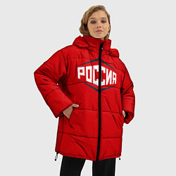 Куртка зимняя женская Россия, цвет: 3D-светло-серый — фото 2