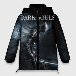 Куртка зимняя женская Dark Souls, цвет: 3D-светло-серый