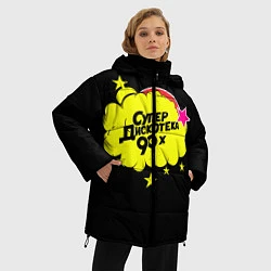 Куртка зимняя женская Супердискотека 90х, цвет: 3D-красный — фото 2