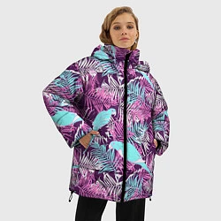 Куртка зимняя женская Summer paradise, цвет: 3D-черный — фото 2