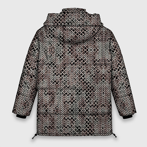 Женская зимняя куртка Кольчуга / 3D-Черный – фото 2