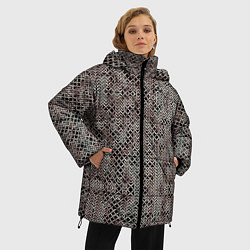 Куртка зимняя женская Кольчуга, цвет: 3D-черный — фото 2