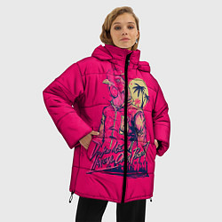 Куртка зимняя женская Hooking Over People?, цвет: 3D-черный — фото 2