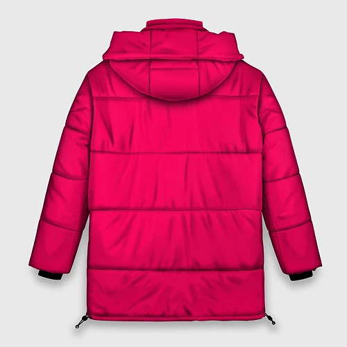 Женская зимняя куртка I don't know you / 3D-Красный – фото 2