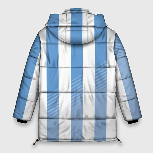 Женская зимняя куртка Сборная Аргентины: ЧМ-2018 / 3D-Черный – фото 2