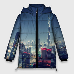 Куртка зимняя женская Дубай, цвет: 3D-черный