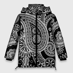 Куртка зимняя женская Paisley, цвет: 3D-красный