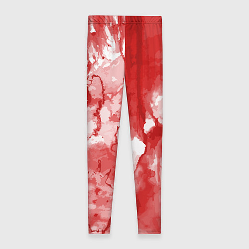 Женские легинсы Кровь акварельная на Хеллоуин / 3D-принт – фото 2