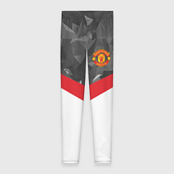 Женские легинсы Man United FC: Grey Polygons