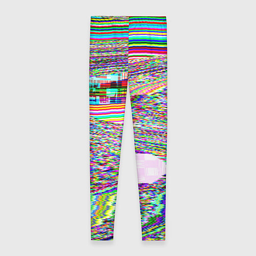 Женские легинсы Optical Glitch / 3D-принт – фото 2