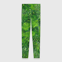 Леггинсы женские Тропический лес, цвет: 3D-принт