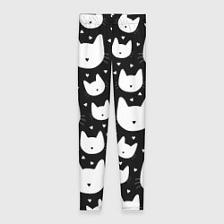 Женские легинсы Love Cats Pattern