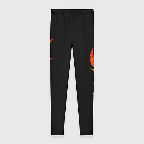 Женские легинсы Cuphead - Кэгни Гвоздика / 3D-принт – фото 2