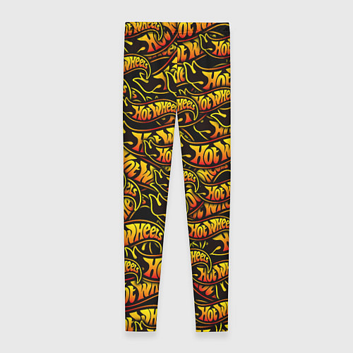 Женские легинсы Hot Wheels / 3D-принт – фото 2