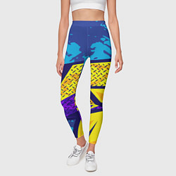 Леггинсы женские Bona Fide Одежда для фитнеса, цвет: 3D-принт — фото 2