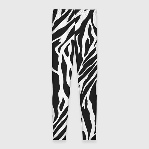 Женские легинсы Зебра / 3D-принт – фото 2