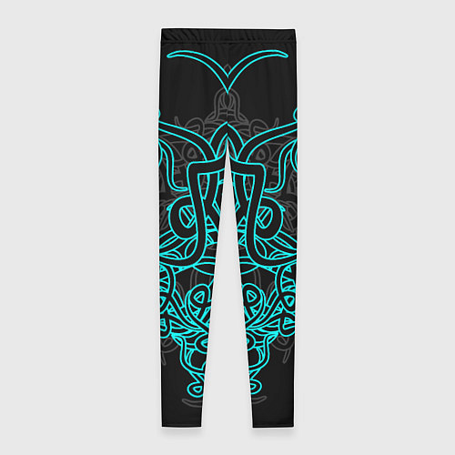 Женские легинсы Узоры магия / 3D-принт – фото 2