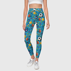 Леггинсы женские СПОРТ, цвет: 3D-принт — фото 2