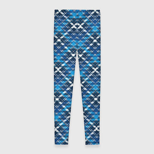 Женские легинсы Текстура в клетку / 3D-принт – фото 2