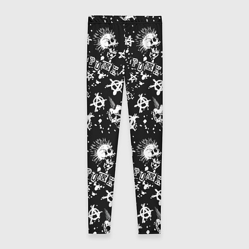 Женские легинсы Панк / 3D-принт – фото 2
