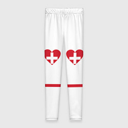 Леггинсы женские Медсестра, цвет: 3D-принт