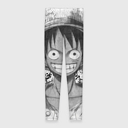 Леггинсы женские Луфи улыбается one piece, цвет: 3D-принт