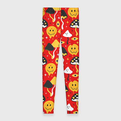 Женские легинсы Галюцинации / 3D-принт – фото 2