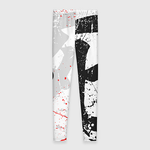 Женские легинсы GHOST OF TSUSHIMA ПРИЗРАК ЦУСИМЫ БЕЛЫЙ / 3D-принт – фото 2