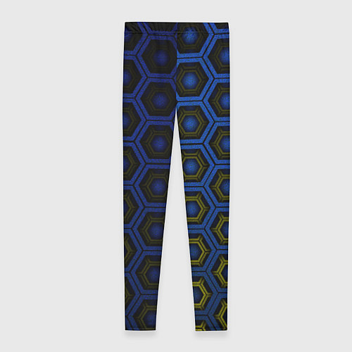 Женские легинсы Ячейки памяти / 3D-принт – фото 2